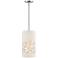 Hinkley Calder 7 3/4" Wide White Ceramic Mini Pendant Light