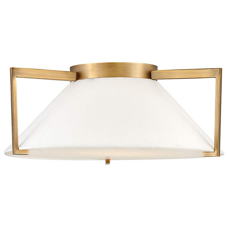 Image 1 Hinkley Calla 20" Wide Brushed Bronze LED Ceiling Light