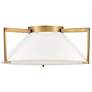 6_Hinkley Calla 20" Wide Brushed Bronze LED Ceiling Light more views