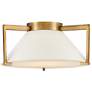 2_Hinkley- Calla Medium Flush Mount- 15.75" Brushed Bronze more views
