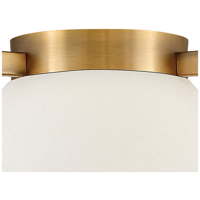 Image 4 Hinkley- Calla Medium Flush Mount- 15.75" Brushed Bronze more views