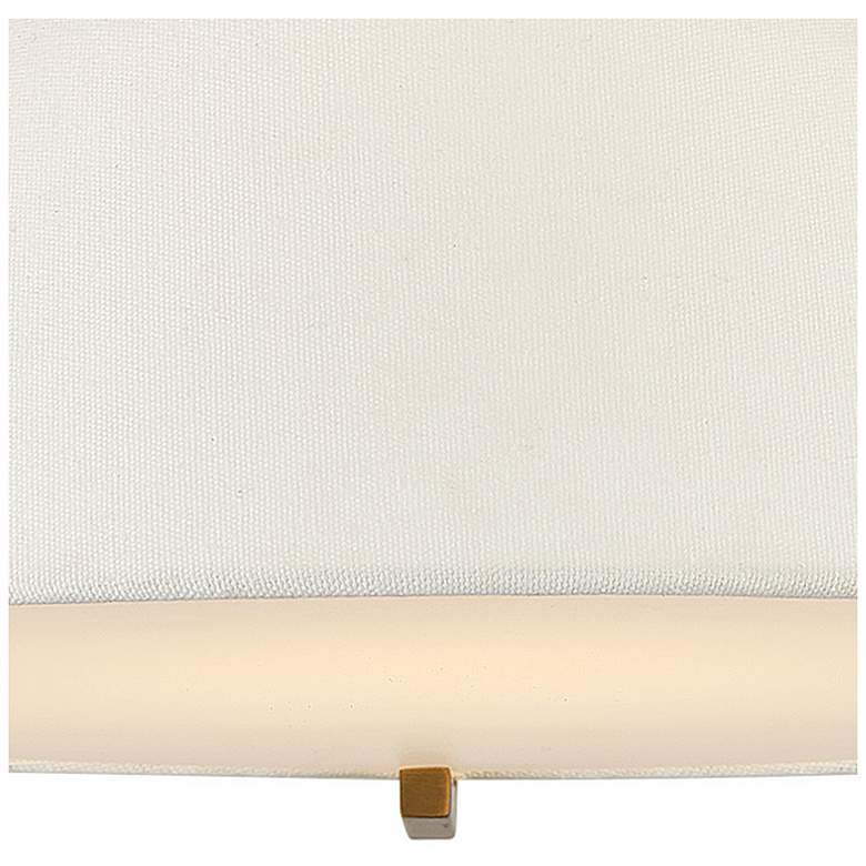 Image 5 Hinkley- Calla Medium Flush Mount- 15.75" Brushed Bronze more views