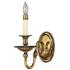 Hinkley Cambridge 11" High Burnished Brass Wall Sconce