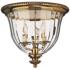 Hinkley Cambridge 14 1/2" Wide Traditional Brass Ceiling Light