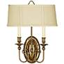 2_Hinkley Cambridge 18" High Burnished Brass 2-Light Wall Sconce