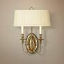 1_Hinkley Cambridge 18" High Burnished Brass 2-Light Wall Sconce