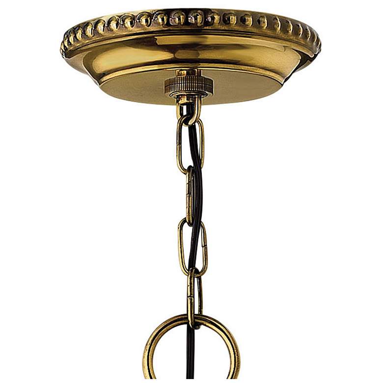 Image 7 Hinkley Cambridge 29" Wide Traditional Brass Candelabra Chandelier more views