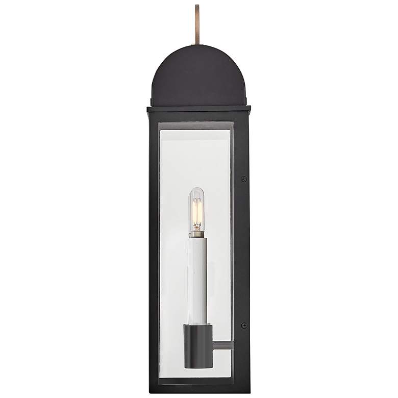 Image 5 Hinkley Campbell 21 3/4"H Black 2-Light Outdoor Wall Light more views