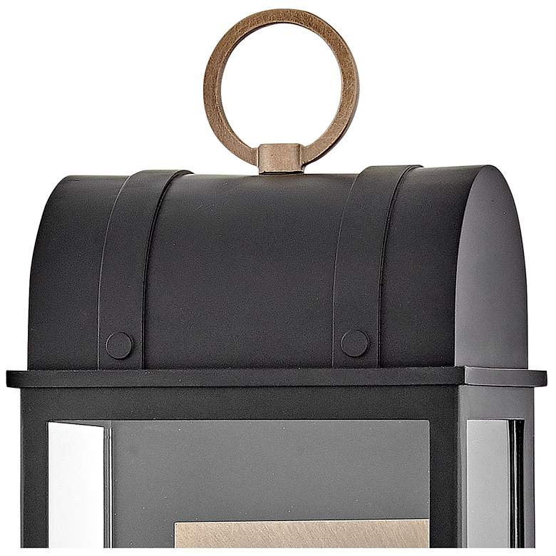 Image 6 Hinkley Campbell 21 3/4"H Black 2-Light Outdoor Wall Light more views