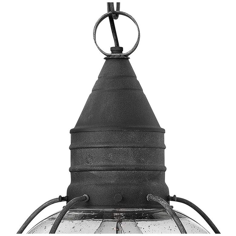 Image 4 Hinkley Cape Cod 11" Wide Aged Zinc Outdoor Hanging Light more views