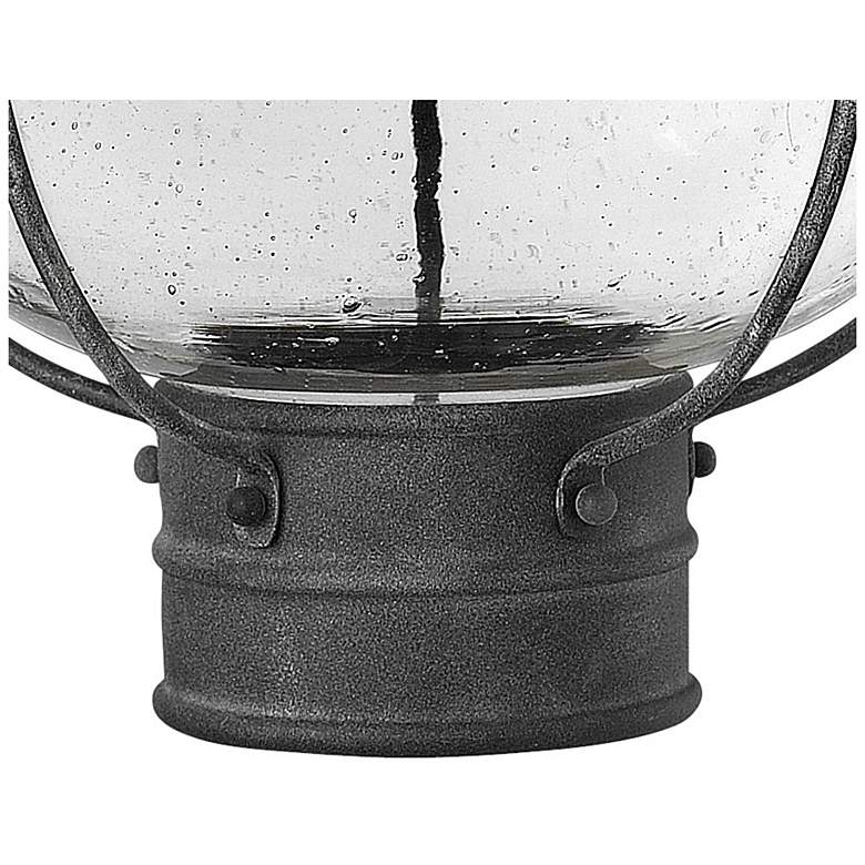 Image 6 Hinkley Cape Cod 11" Wide Aged Zinc Outdoor Hanging Light more views