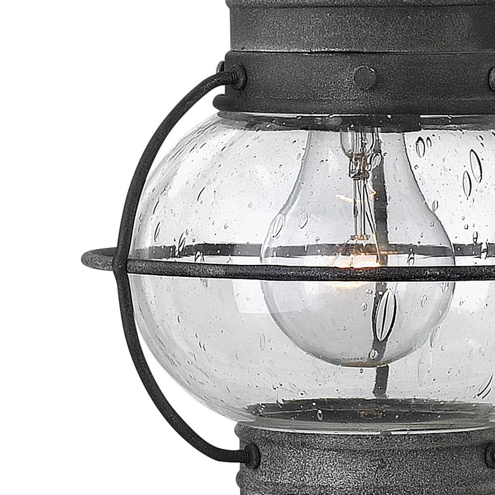 Image 5 Hinkley Cape Cod 14" High Aged Zinc Outdoor Wall Light more views