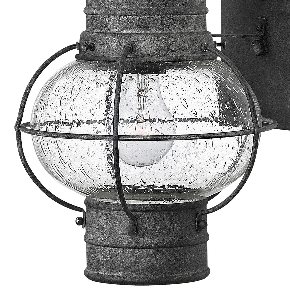 Image 4 Hinkley Cape Cod 18" High Aged Zinc Outdoor Lantern Wall Light more views