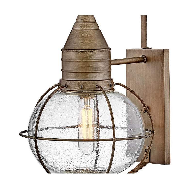 Image 2 Hinkley Cape Cod 23 1/2" Burnished Bronze Outdoor Lantern Wall Light more views