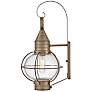 5_Hinkley Cape Cod 23 1/2" Burnished Bronze Outdoor Lantern Wall Light more views