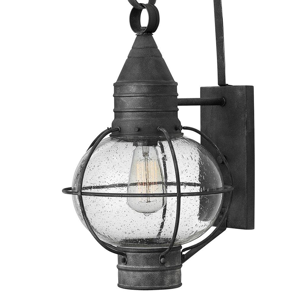 Image 3 Hinkley Cape Cod 23 1/4" High Aged Zinc Outdoor Wall Light more views