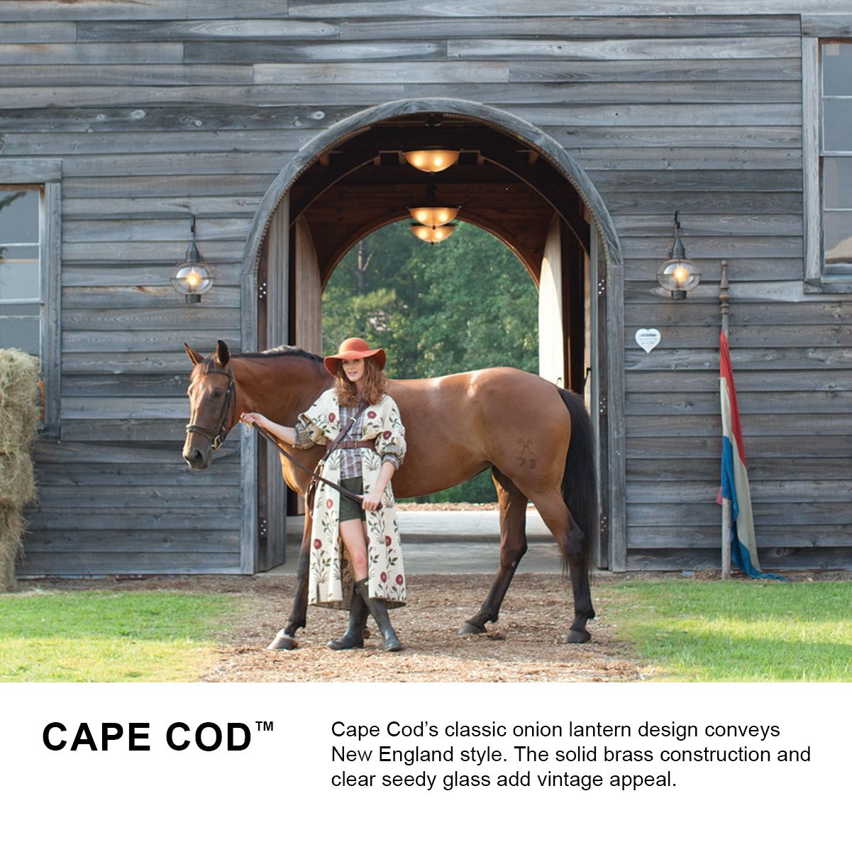 Hinkley Cape Cod 23 3/4" High Aged Zinc Outdoor Post Light