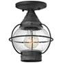 2_Hinkley Cape Cod 7" Wide Aged Zinc Outdoor Ceiling Light more views