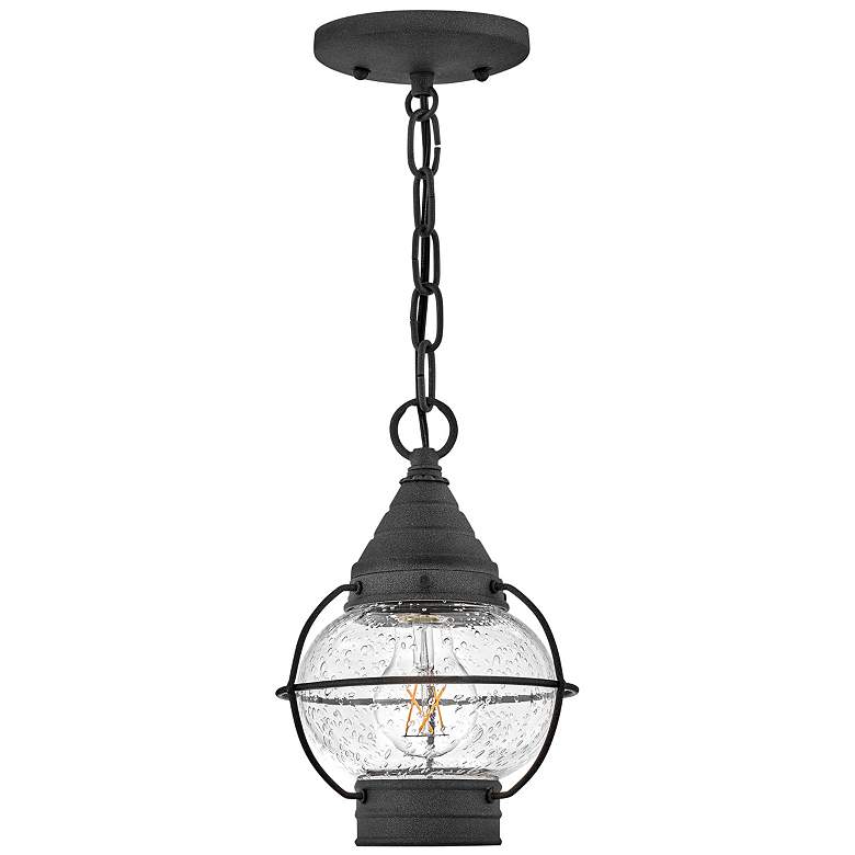 Image 3 Hinkley Cape Cod 7" Wide Aged Zinc Outdoor Ceiling Light more views