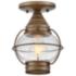 Hinkley Cape Cod 7"W Burnished Bronze Outdoor Ceiling Light