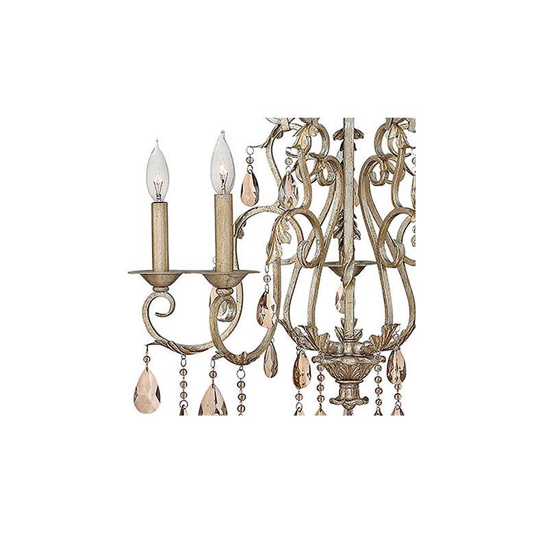 Image 2 Hinkley Carlton 24" Wide Gold and Amber Crystal Traditional Chandelier more views