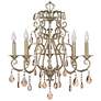 6_Hinkley Carlton 24" Wide Gold and Amber Crystal Traditional Chandelier more views