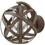 2_Hinkley Carson 10 1/2"H Vintage Iron LED Outdoor Wall Light more views