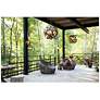 3_Hinkley Carson 10 1/2"H Vintage Iron LED Outdoor Wall Light more views