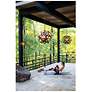 5_Hinkley Carson 10 1/2"H Vintage Iron LED Outdoor Wall Light more views