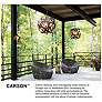 6_Hinkley Carson 10 1/2"H Vintage Iron LED Outdoor Wall Light more views