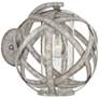 Hinkley Carson 10 1/2"H Weathered Zinc Outdoor Wall Light
