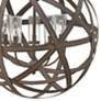 Hinkley Carson 26 1/2" Wide Vintage Iron 5-Light Outdoor Chandelier