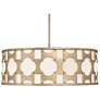 3_Hinkley Carter 28 1/2" Wide Burnished Gold Drum Chandelier more views