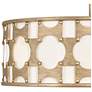 4_Hinkley Carter 28 1/2" Wide Burnished Gold Drum Chandelier more views