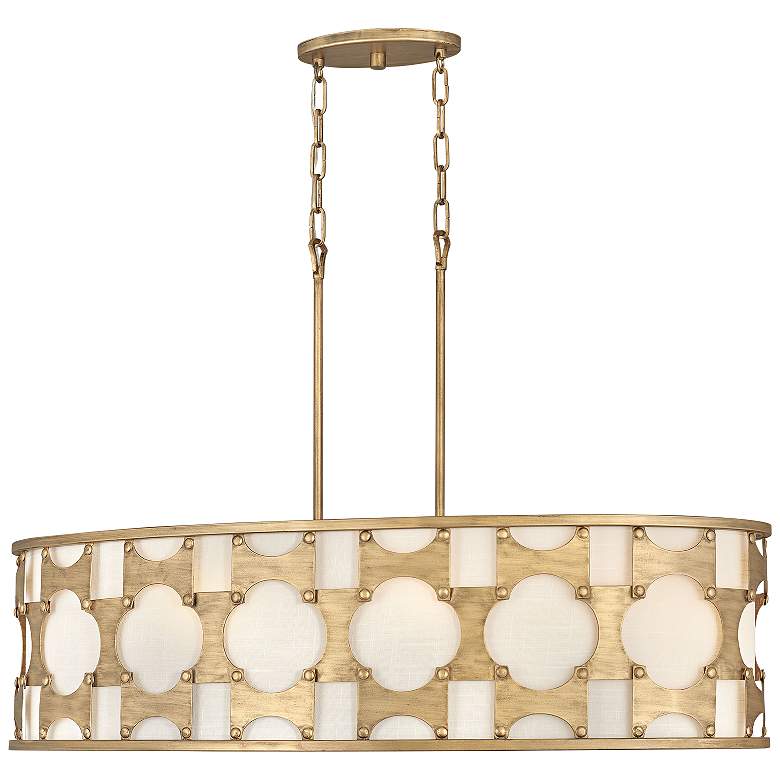 Image 2 Hinkley Carter 37 inch Wide Burnished Gold Kitchen Island Light Pendant