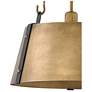 7_Hinkley Cartwright 15 1/2" Wide Rustic Brass Drum Pendant Chandelier more views