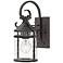Hinkley Casa 13" High Traditional Olde Black Outdoor Wall Light