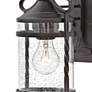 2_Hinkley Casa 13" High Traditional Olde Black Outdoor Wall Light more views