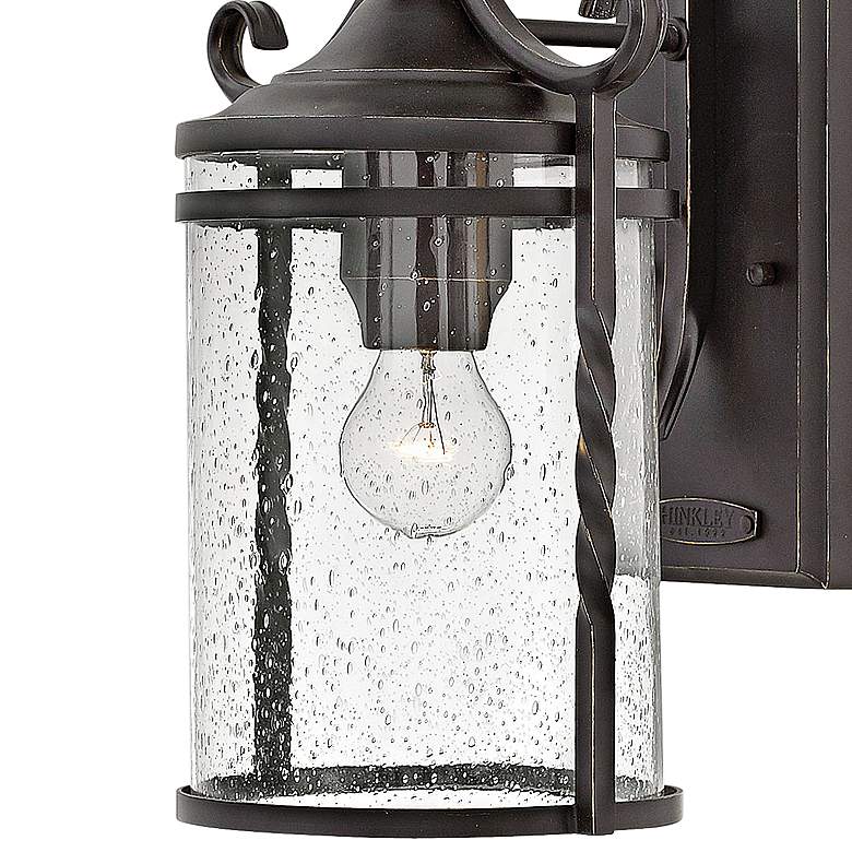 Image 3 Hinkley Casa 17 1/2 inch High Olde Black Outdoor Wall Light more views