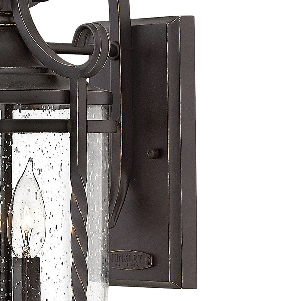 Image 6 Hinkley Casa 21 1/2" High Olde Black Traditional Outdoor Wall Light more views