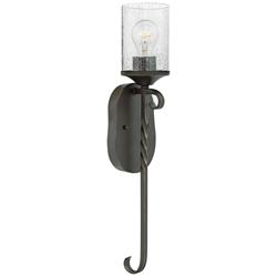 Hinkley Casa 23&quot; High Olde Black Wall Sconce