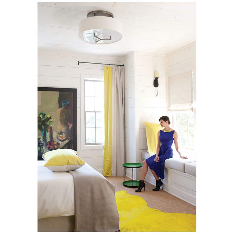 Image 4 Hinkley Casa 24" High Traditional Scavo Glass Wall Sconce more views