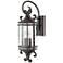 Hinkley Casa 26" High Traditional Olde Black Outdoor Wall Light