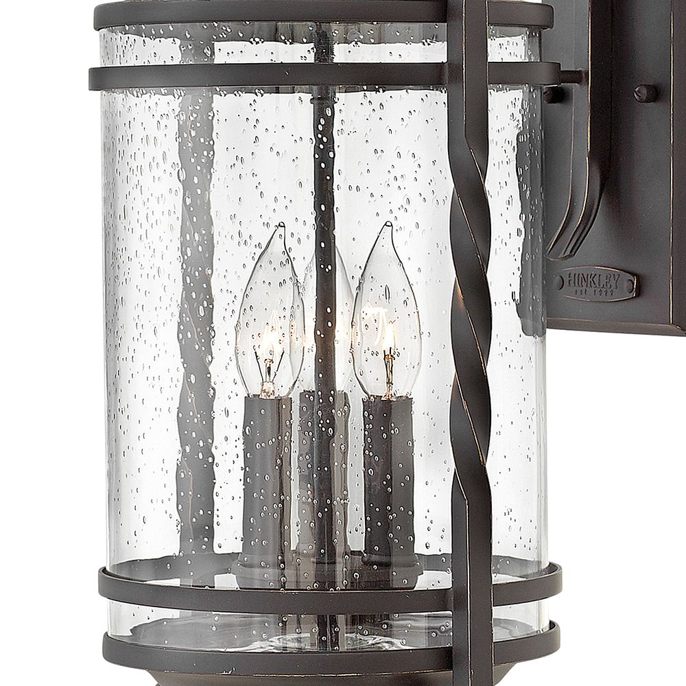 Image 5 Hinkley Casa 26" High Traditional Olde Black Outdoor Wall Light more views