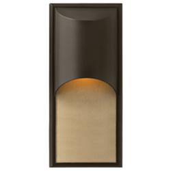 Hinkley Cascade 18" High Bronze Modern Outdoor Wall Light