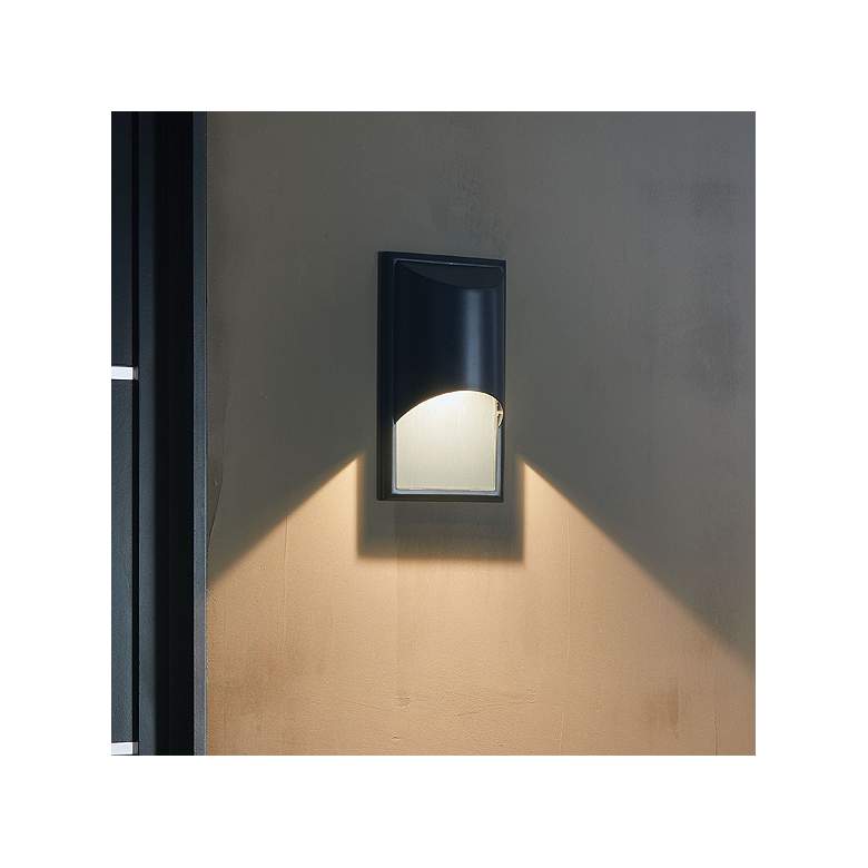 Image 1 Hinkley Cascade 18" High Bronze Modern Outdoor Wall Light