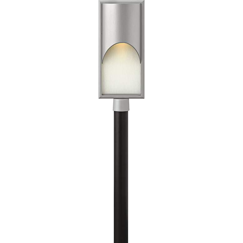 Image 1 Hinkley Cascade Titanium 22 1/2 inch High Outdoor Post Lantern
