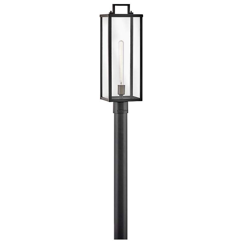 Image 1 Hinkley Catalina 23 1/2" High Black Outdoor Post Light