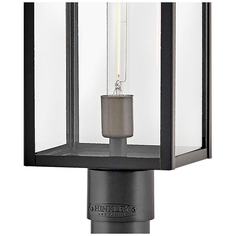 Image 5 Hinkley Catalina 23 1/2" High Black Outdoor Post Light more views