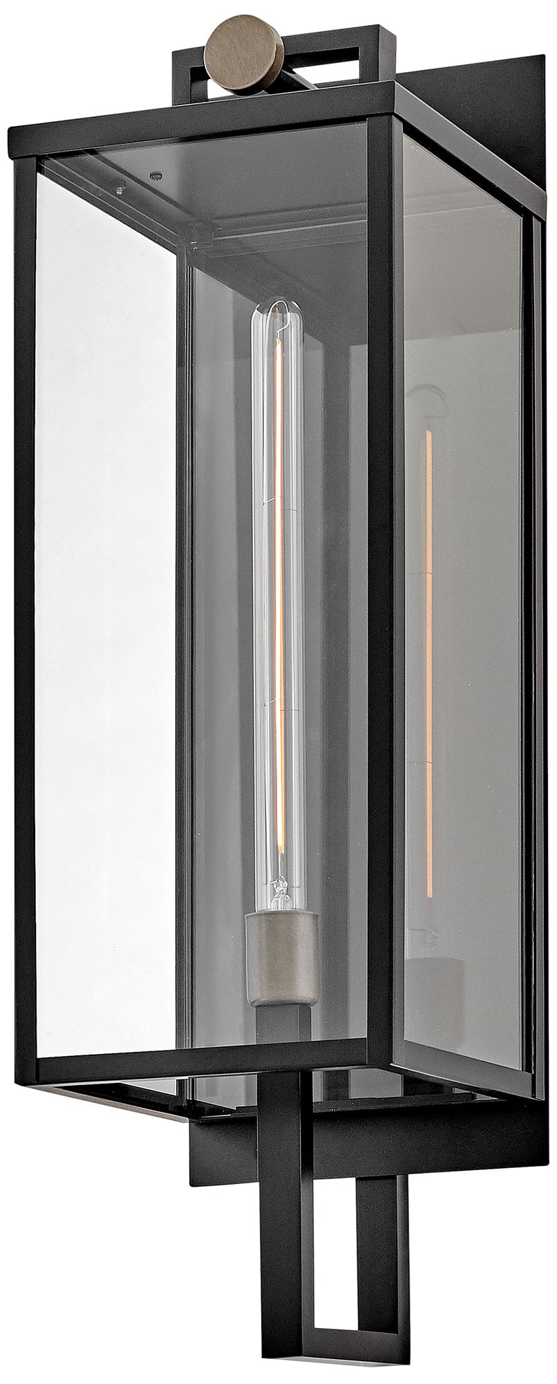Hinkley Catalina 30" High Black Outdoor Wall Light